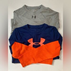 Youth Under Armour long sleeve shirts.